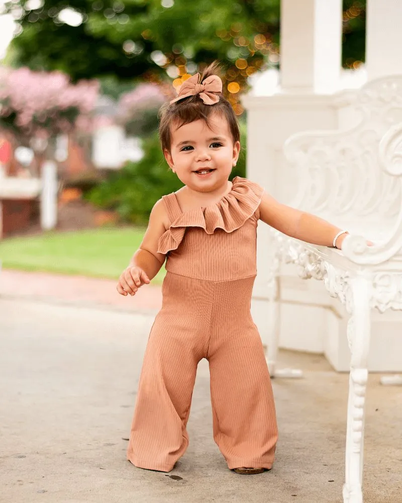 Jasmine Jumpsuit - Terracotta