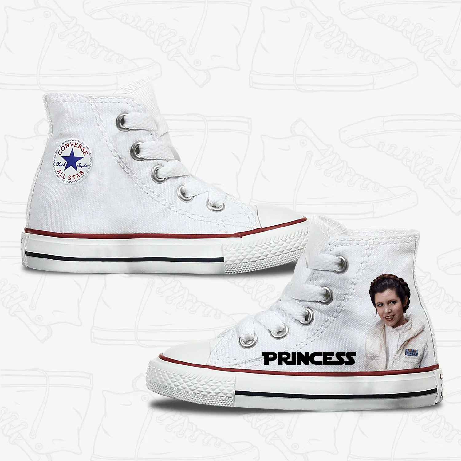 Kids Star Wars Custom Character Converse