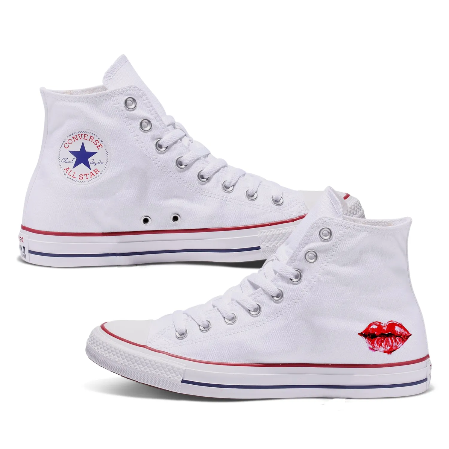 Kiss Kiss Custom Converse