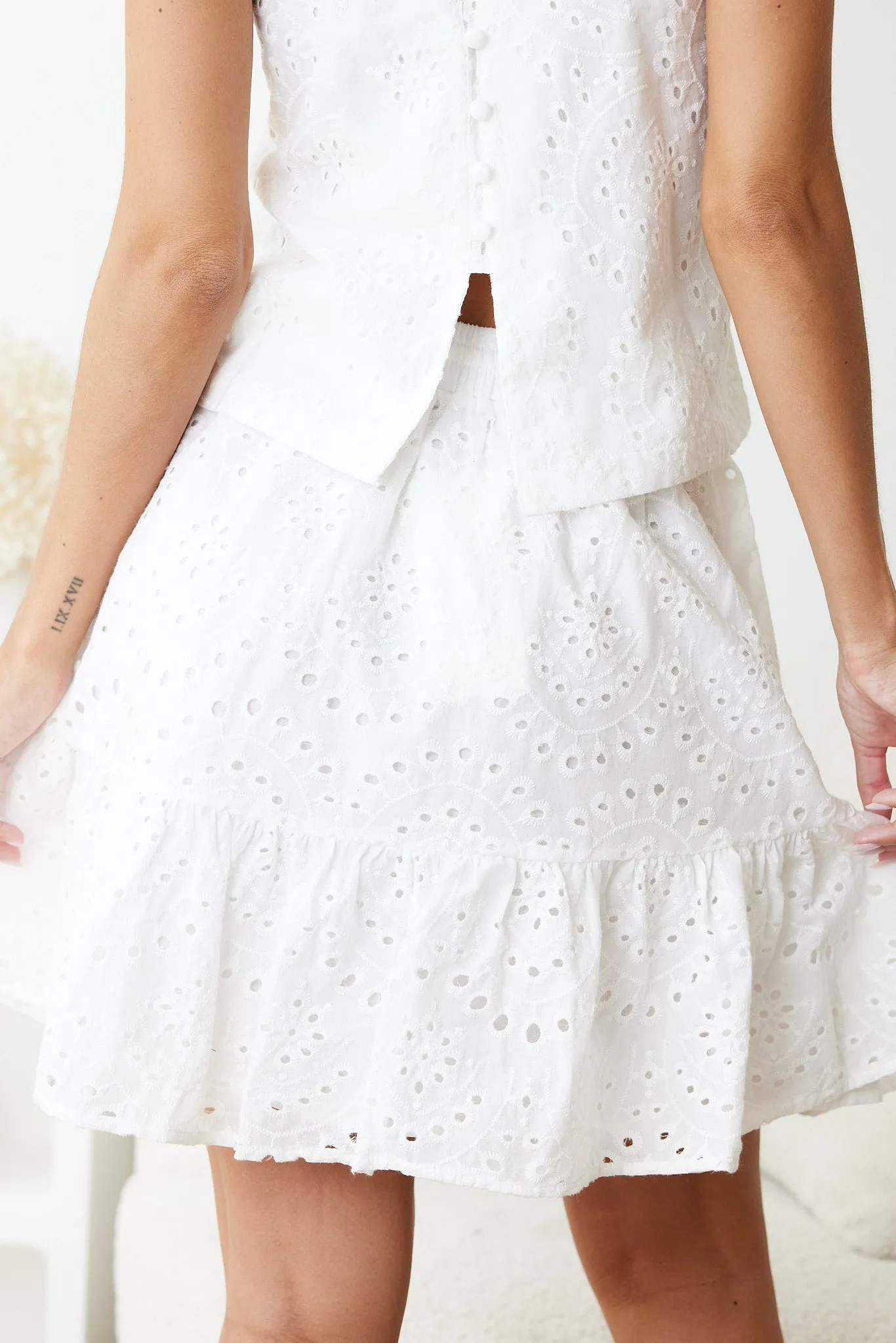 Krinna Skirt - White