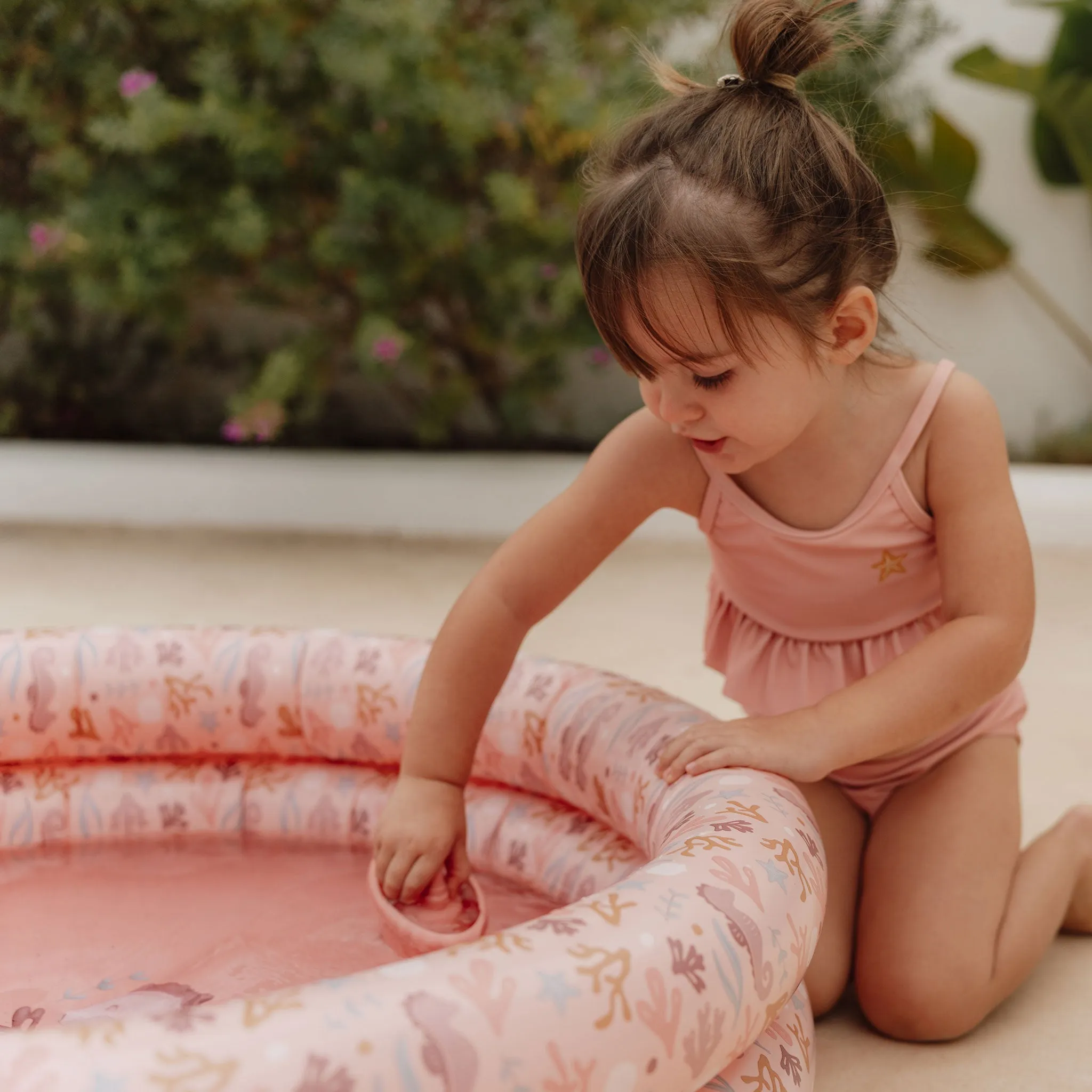 Little Dutch Paddling Pool 80cm - Ocean Dreams Pink