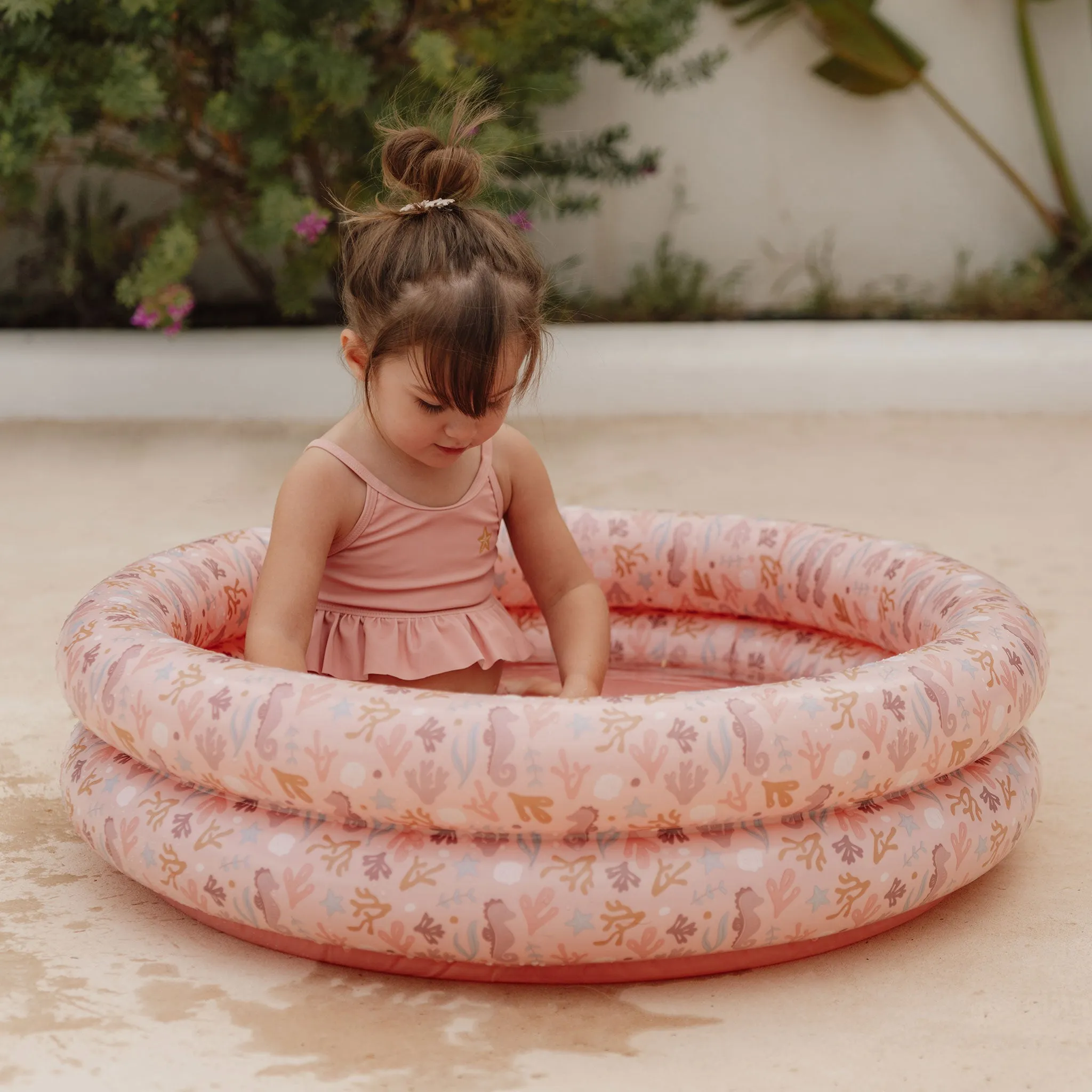 Little Dutch Paddling Pool 80cm - Ocean Dreams Pink