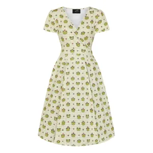 Lyra Dress - Frog Gingham