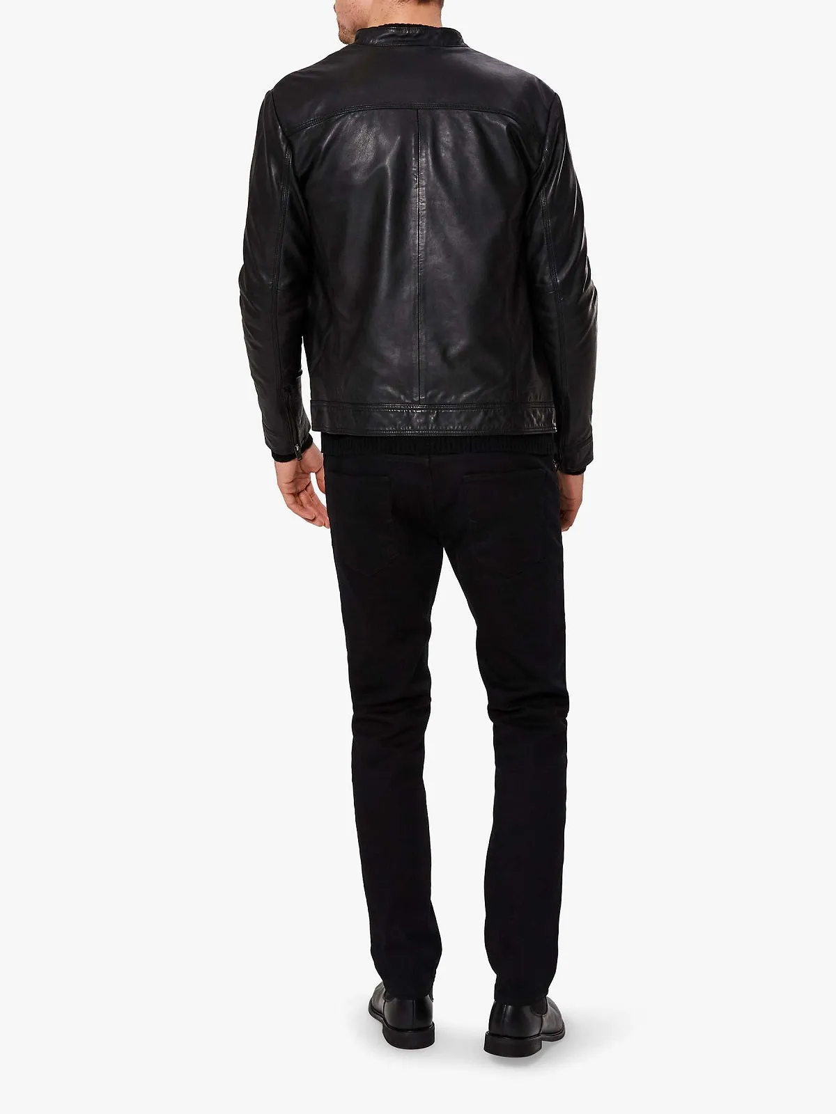 Majestic Black Jacket For Men