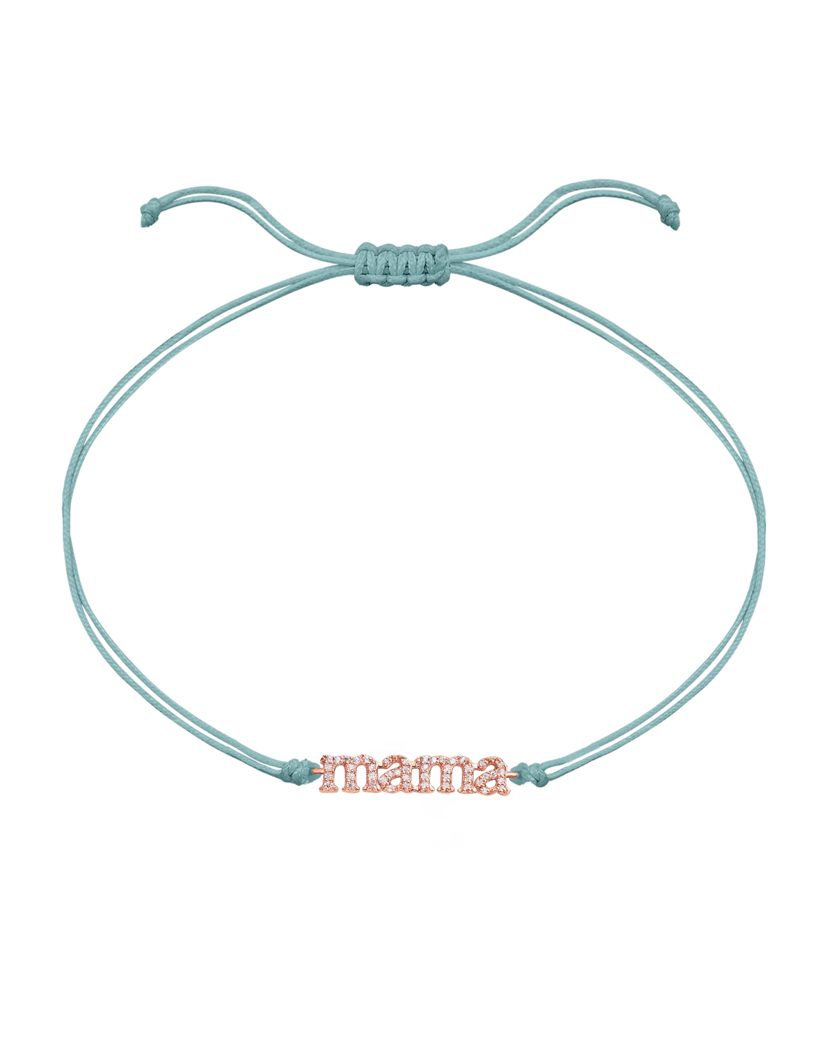 Mama String of Love - 14K Rose Gold