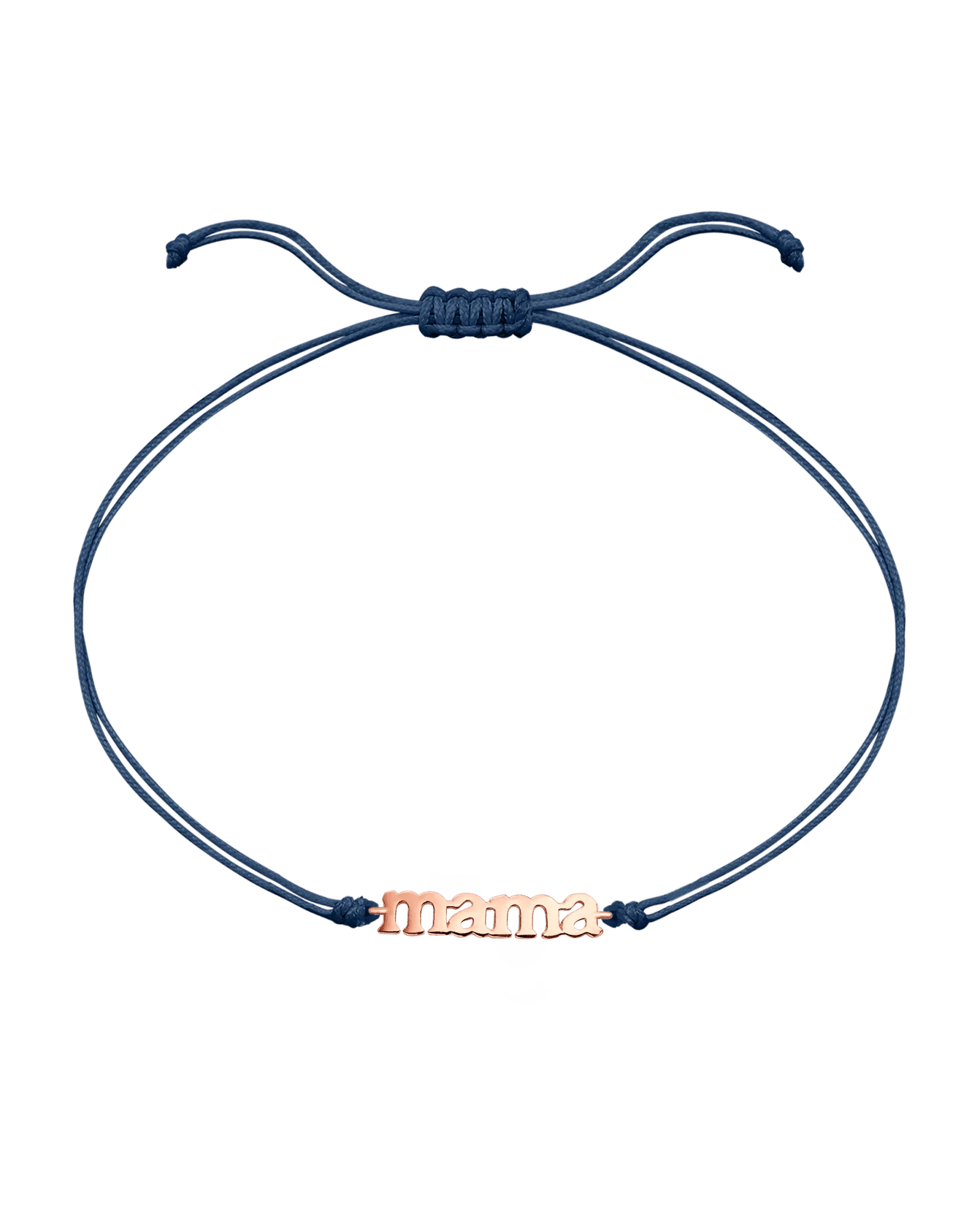 Mama String of Love - 14K Rose Gold