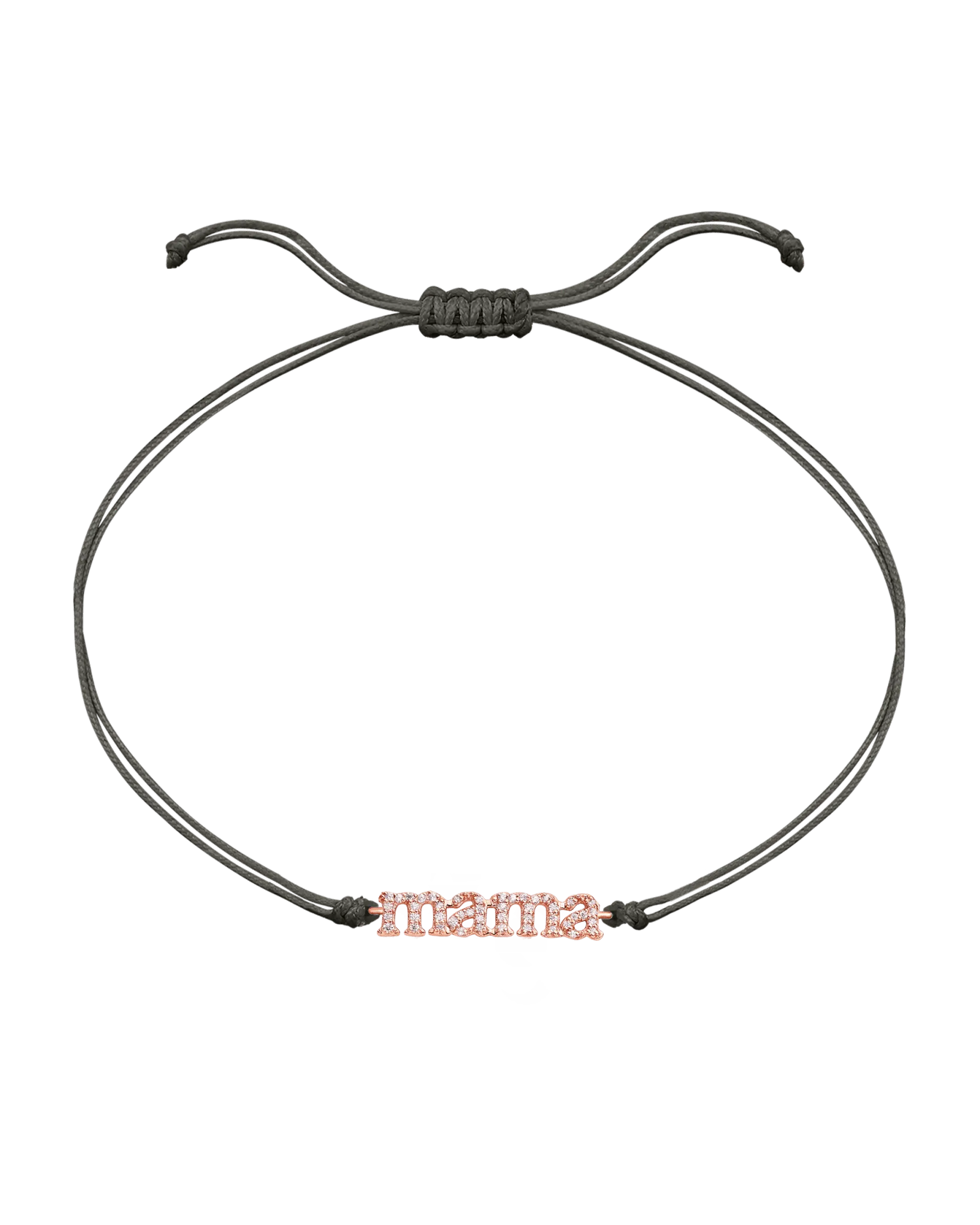 Mama String of Love - 14K Rose Gold