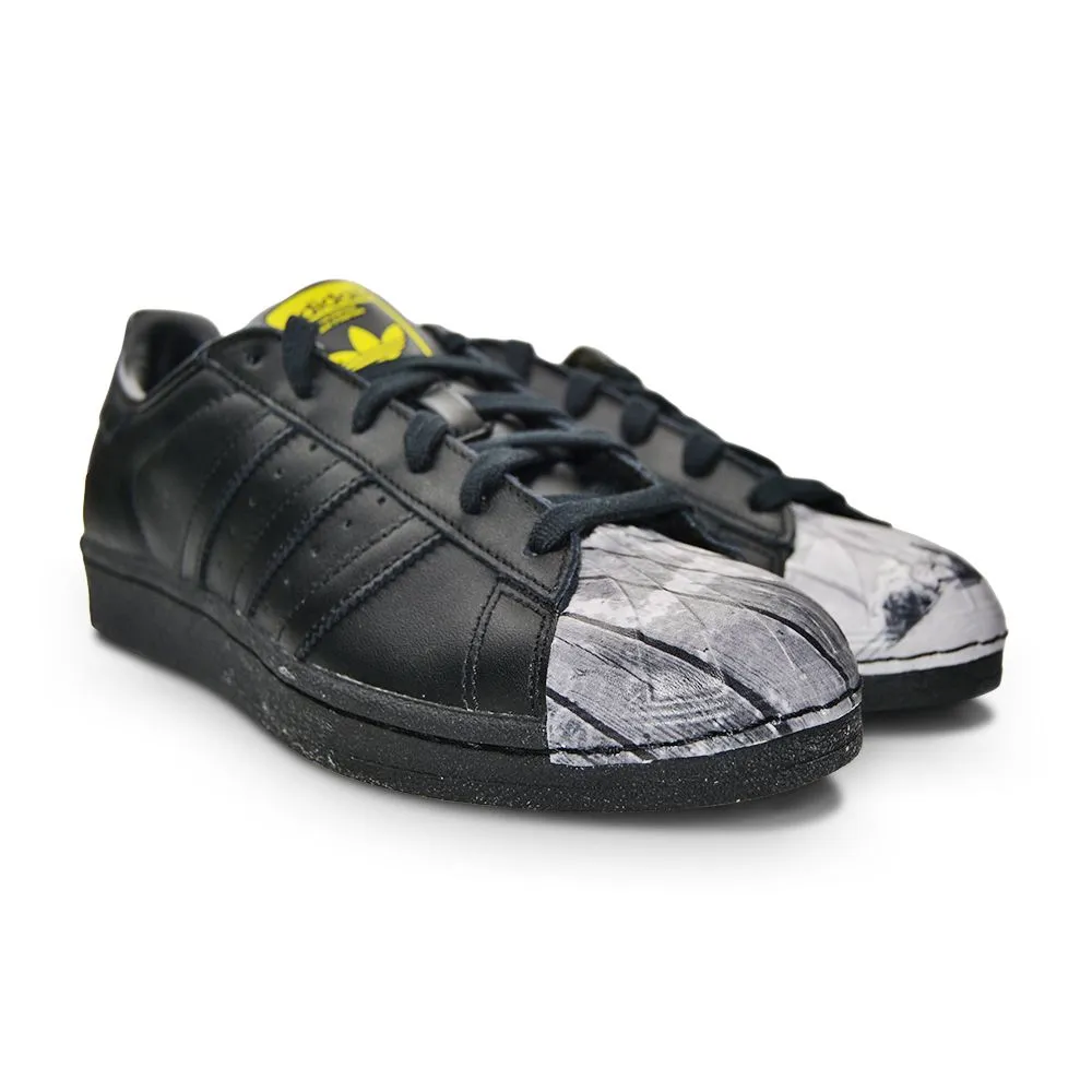 Mens Adidas Superstar - AQ6685 - Black