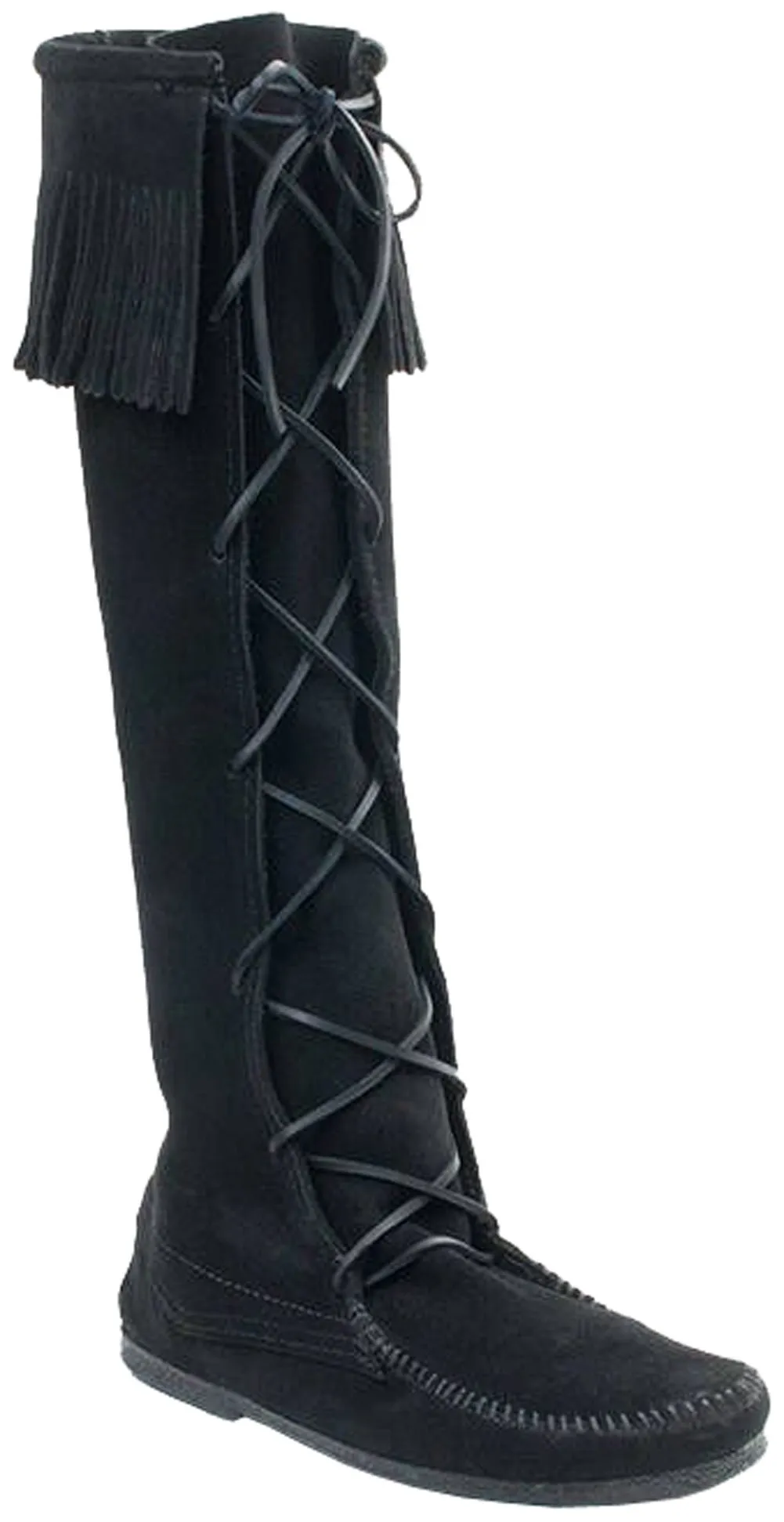 Minnetonka Men's Front Lace Knee High Boot