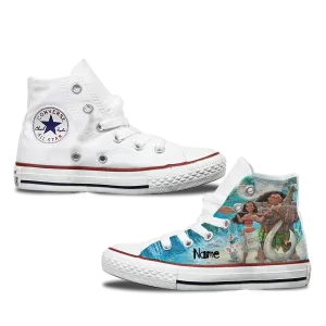 Moana Kids Custom Converse