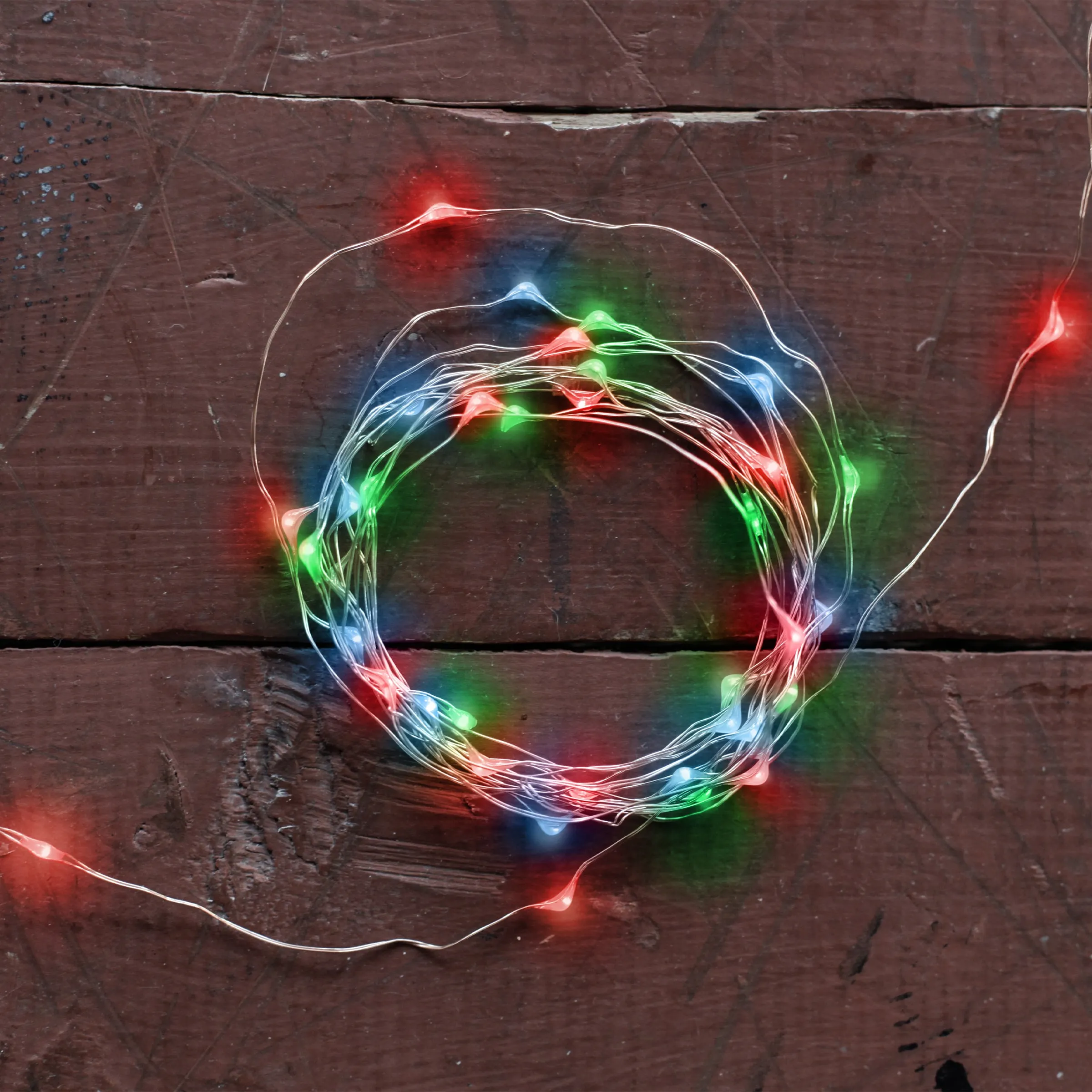 Multicolor Copper String Lights