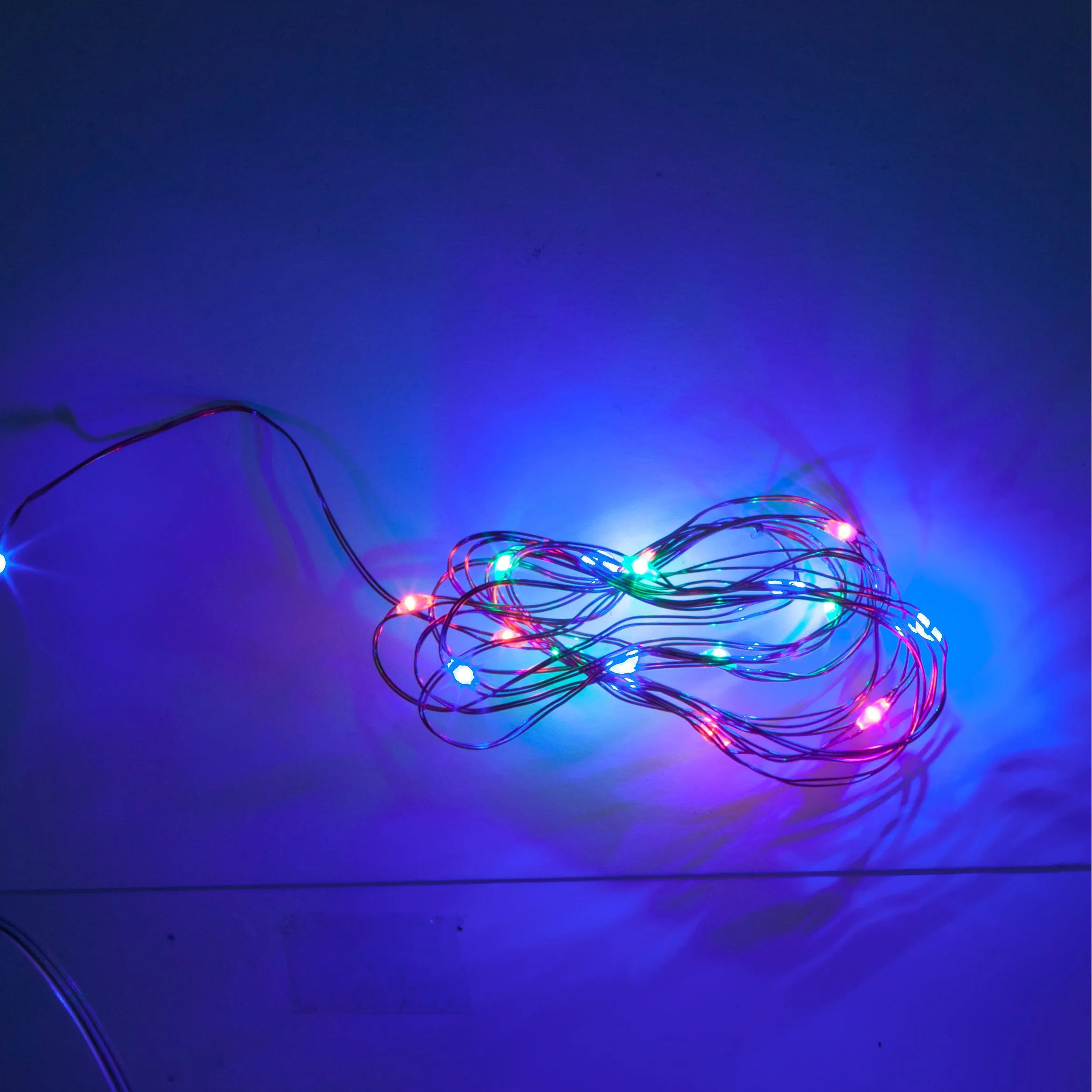 Multicolor Copper String Lights