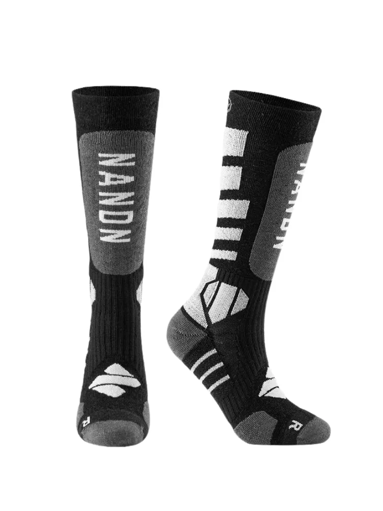 NANDN Woolen Knee-High Ski Socks