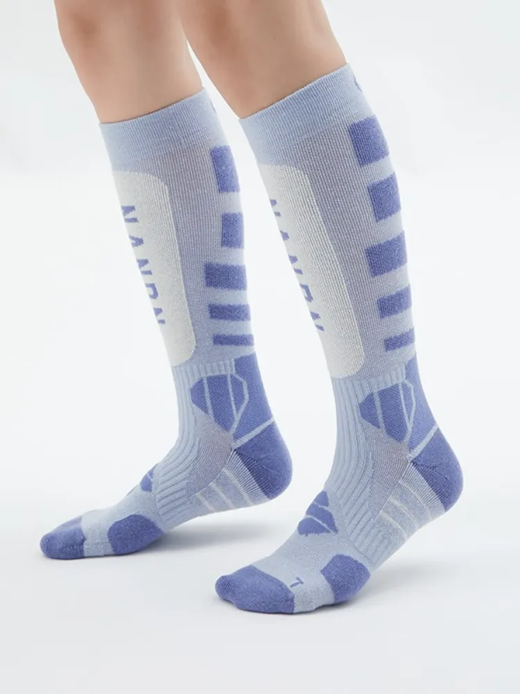 NANDN Woolen Knee-High Ski Socks