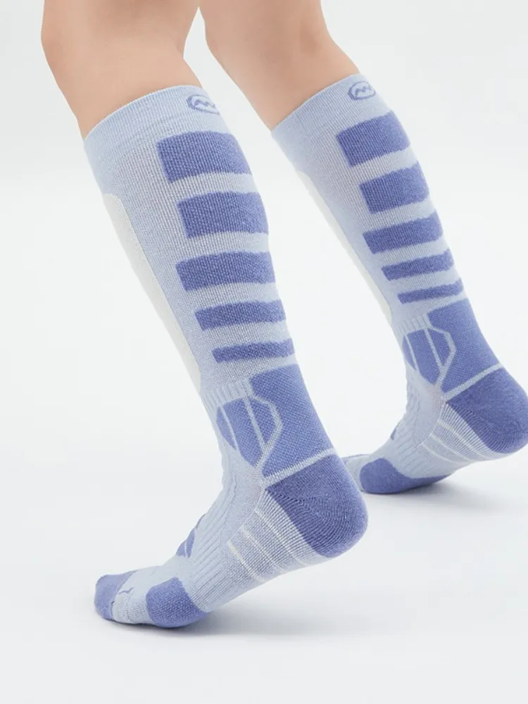 NANDN Woolen Knee-High Ski Socks