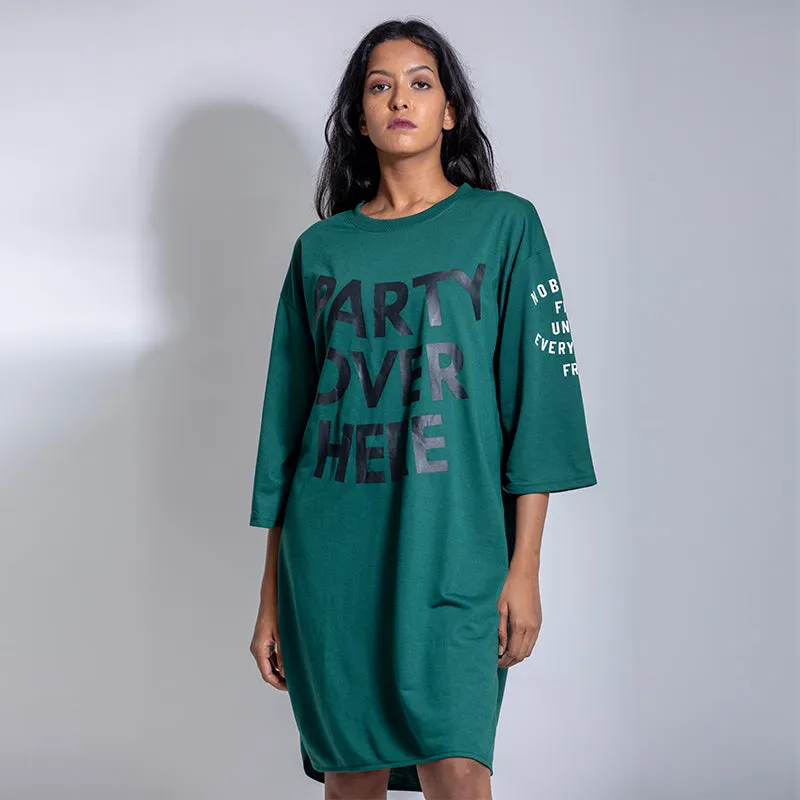 Party Over Here Oversized Dress