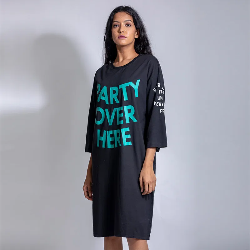 Party Over Here Oversized Dress