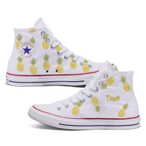 Pineapple Custom Adult Converse Chuck Taylor