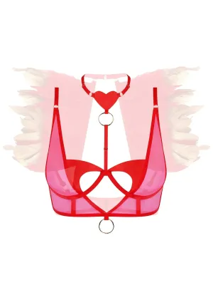 PINK UNICORN BRA