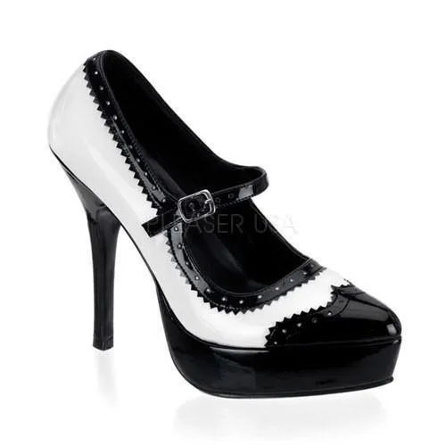 Platform Shoes in Monochrome