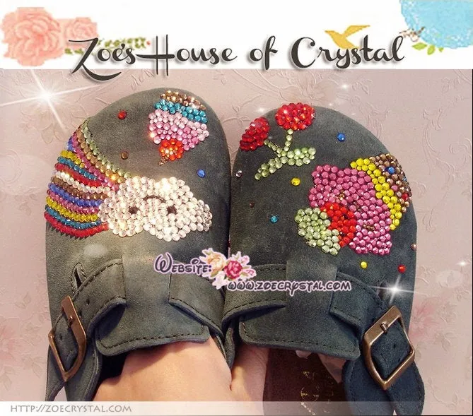 Promtion: 10% off Casual Style Bling and Sparkly Clogs / Sandals with Sweet Style