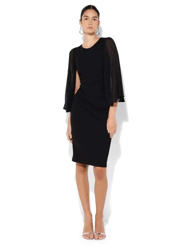 Rayne Black Shift Dress