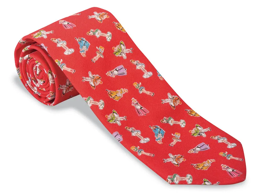 Red Springmaid Girls Necktie - F4871