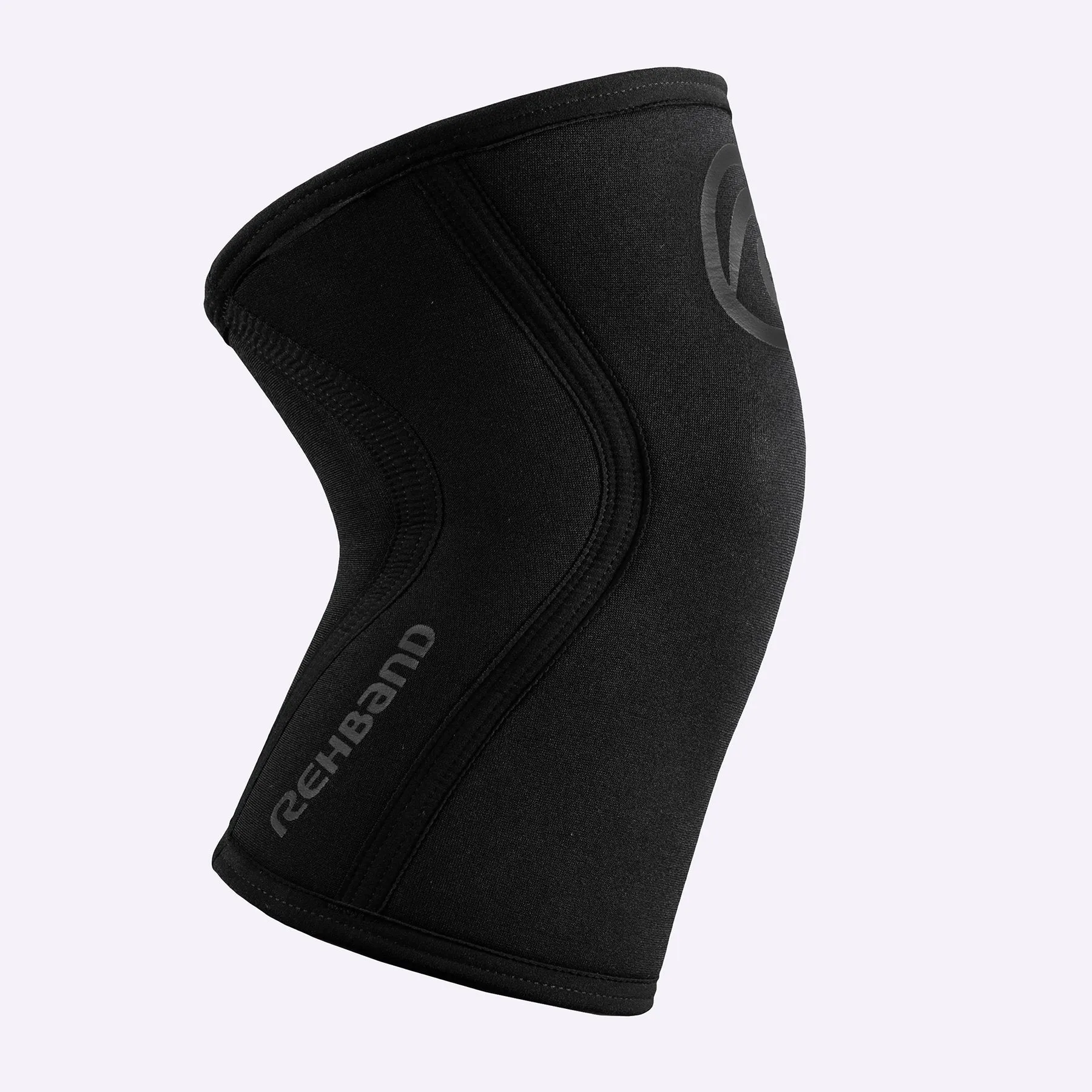 Rehband - Rx Knee Sleeve - Carbon Black - 7mm - SINGLE