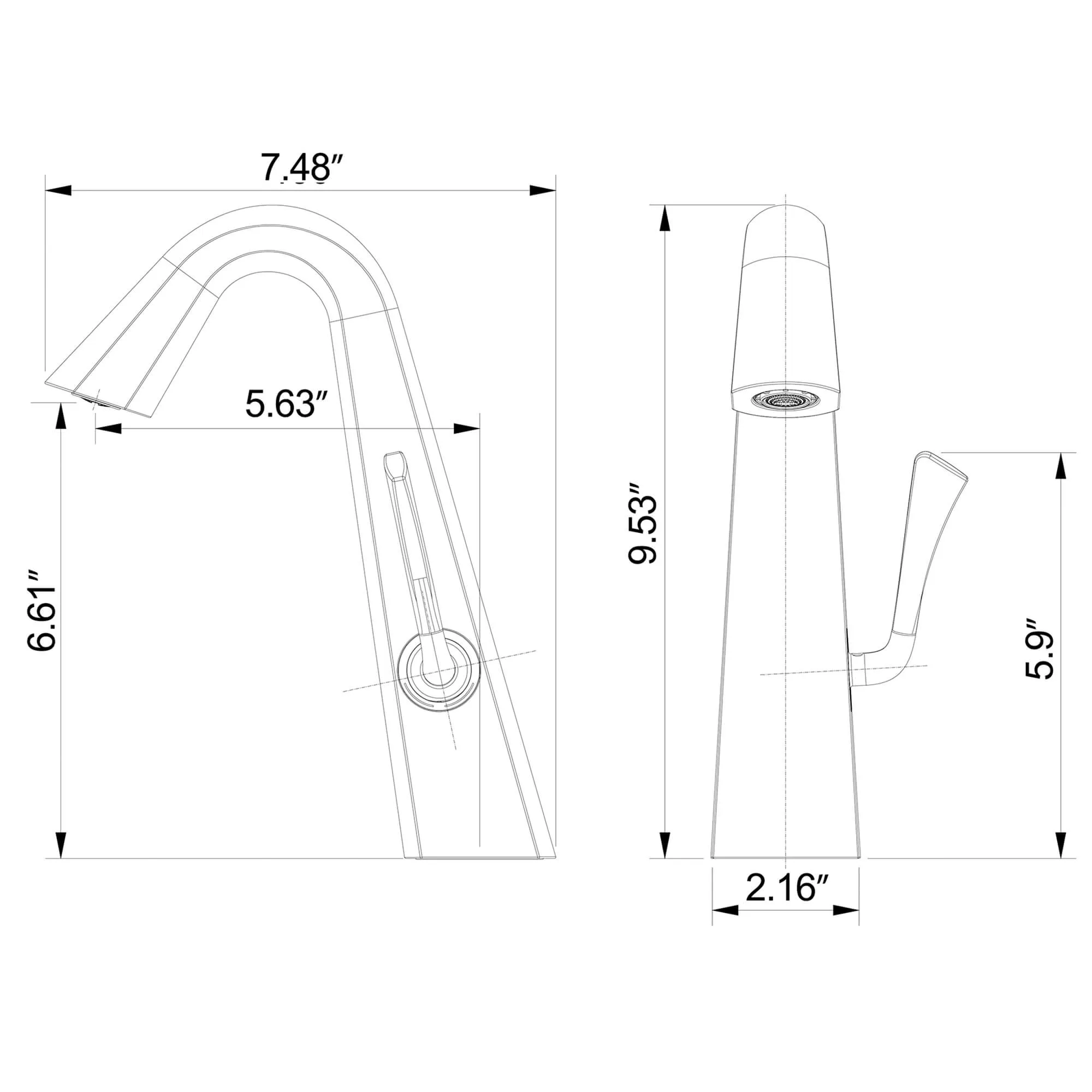 Single Hole Deck Mount Hot and Cold Mix Stylish Bathroom Sink Faucet JK0277