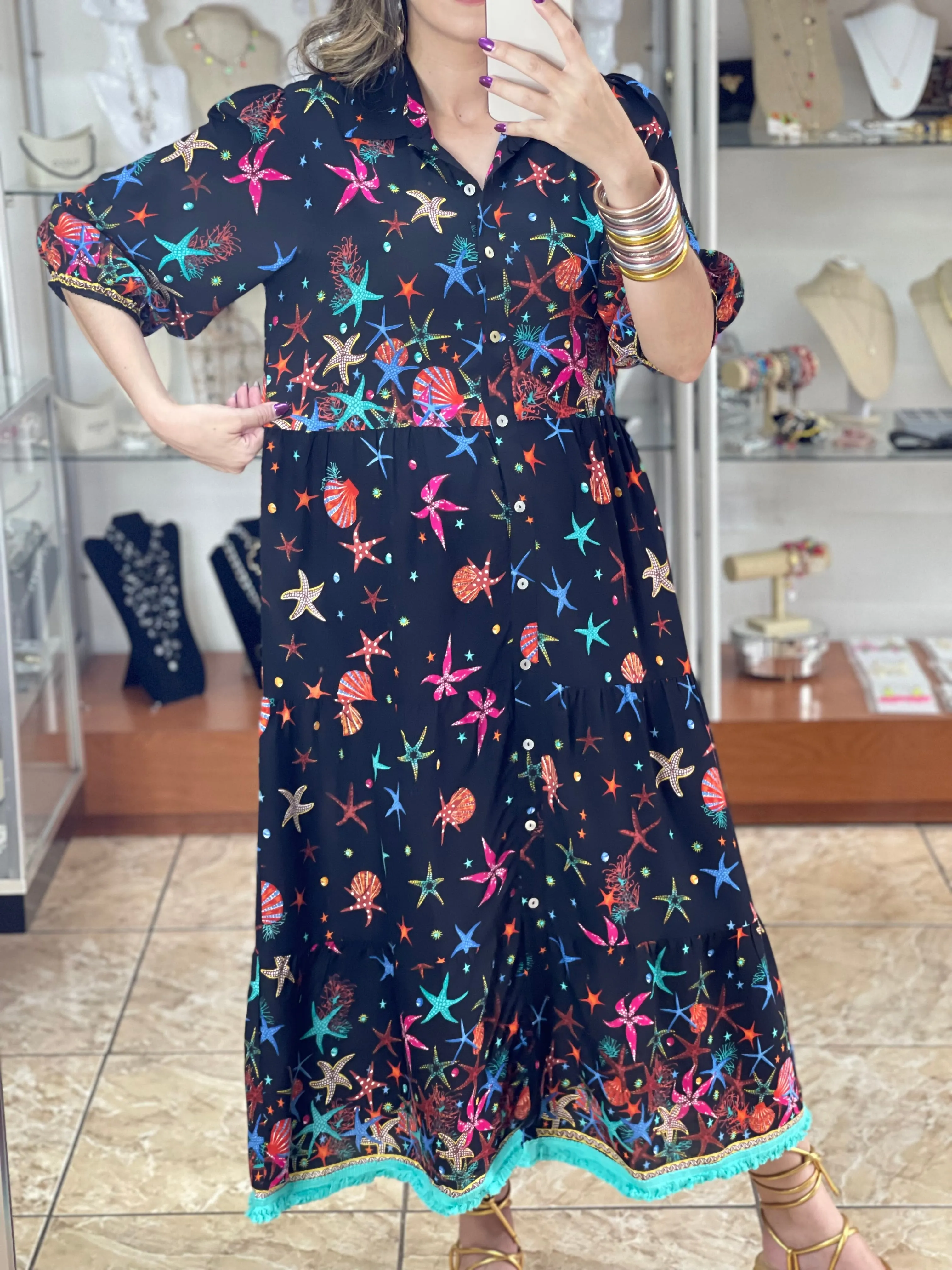 Starfish Midi Dress