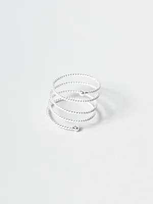 Sterling Silver Twisted Wire Ring