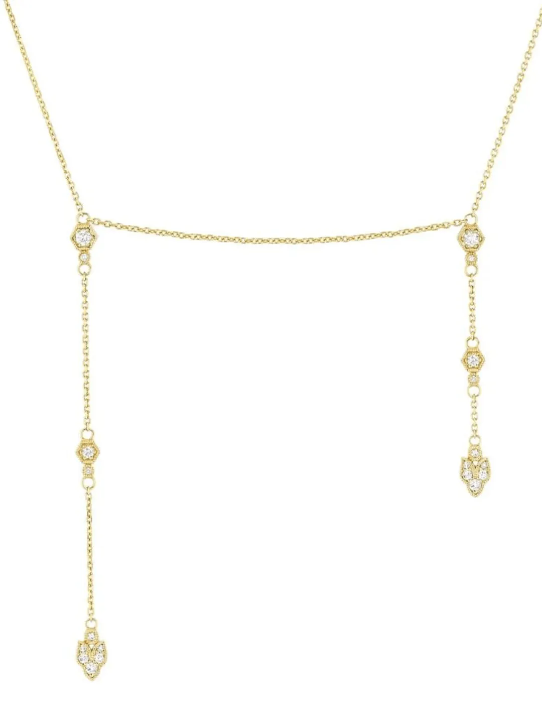 Stone Metropolis Necklace Yellow Gold