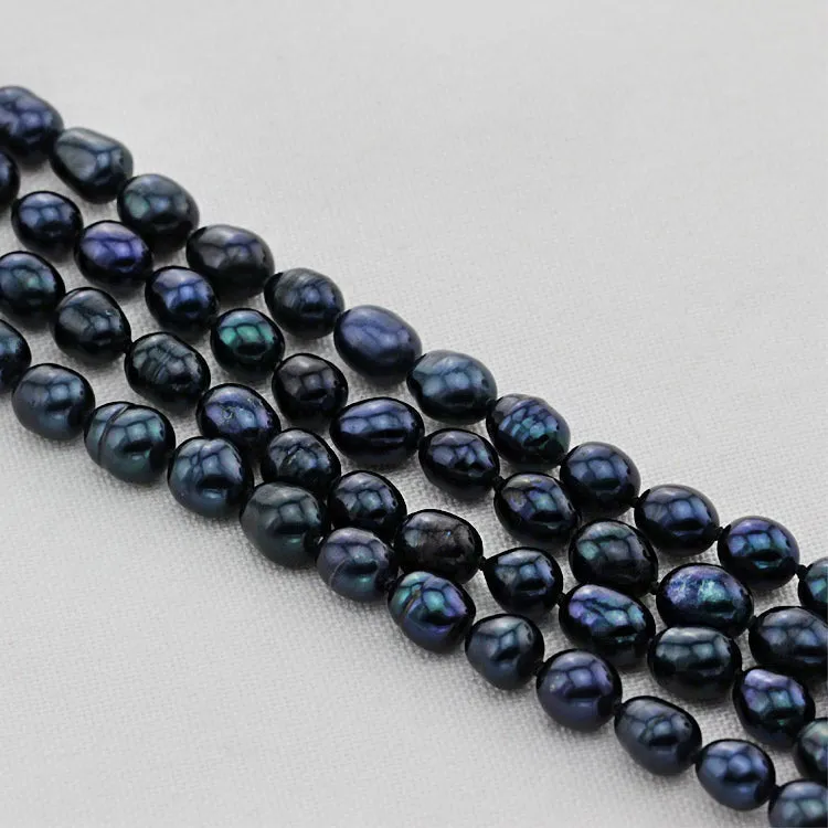 Stunning 7-8mm Freshwater Pearl Necklace For Women , Length -120cm/48"