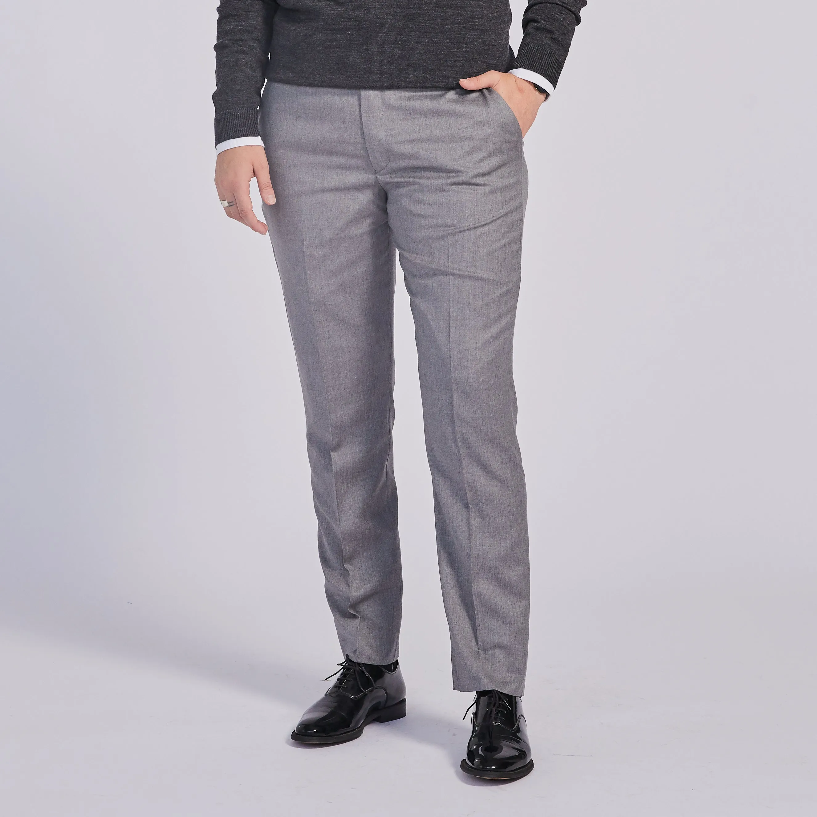 The Georgie Light Gray Dress Pants