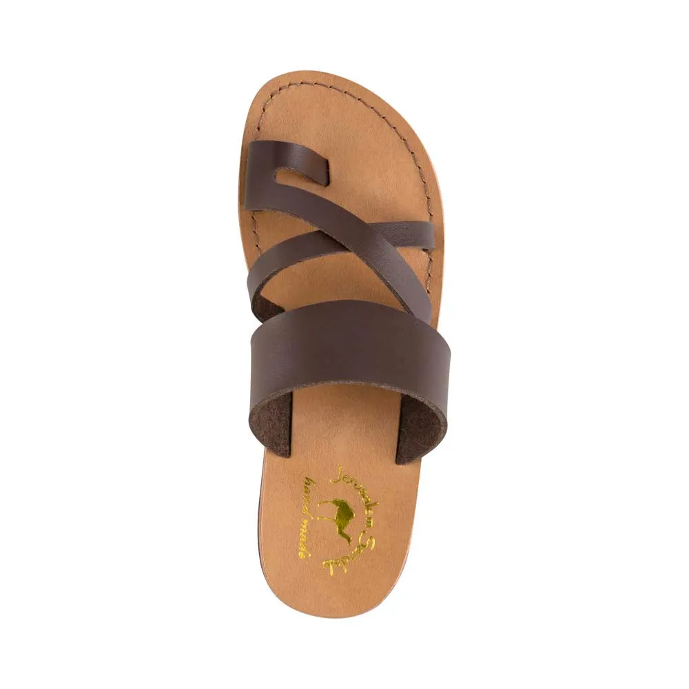 The Good Shepherd  Vegan - Leather Alternative Sandal | Brown