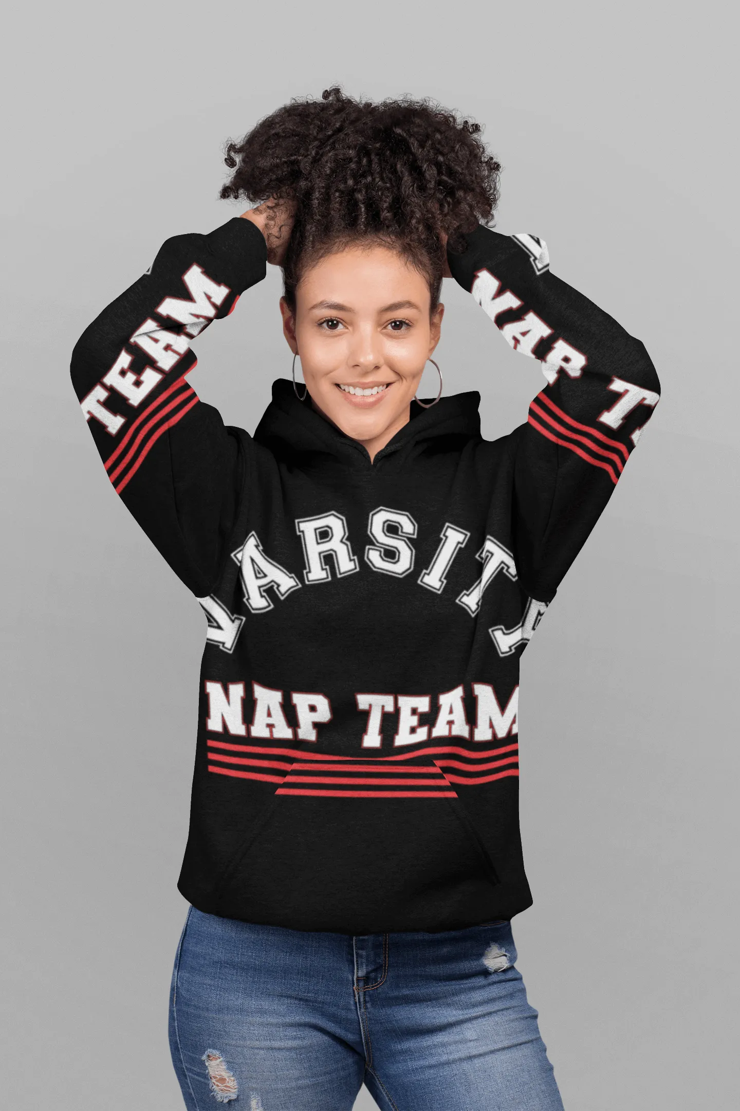 Varsity Nap Team - !!!Funny Hoodie Sweatshirt