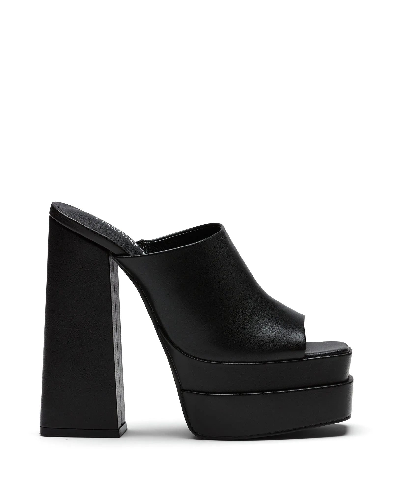 Villain Platform Heel Black