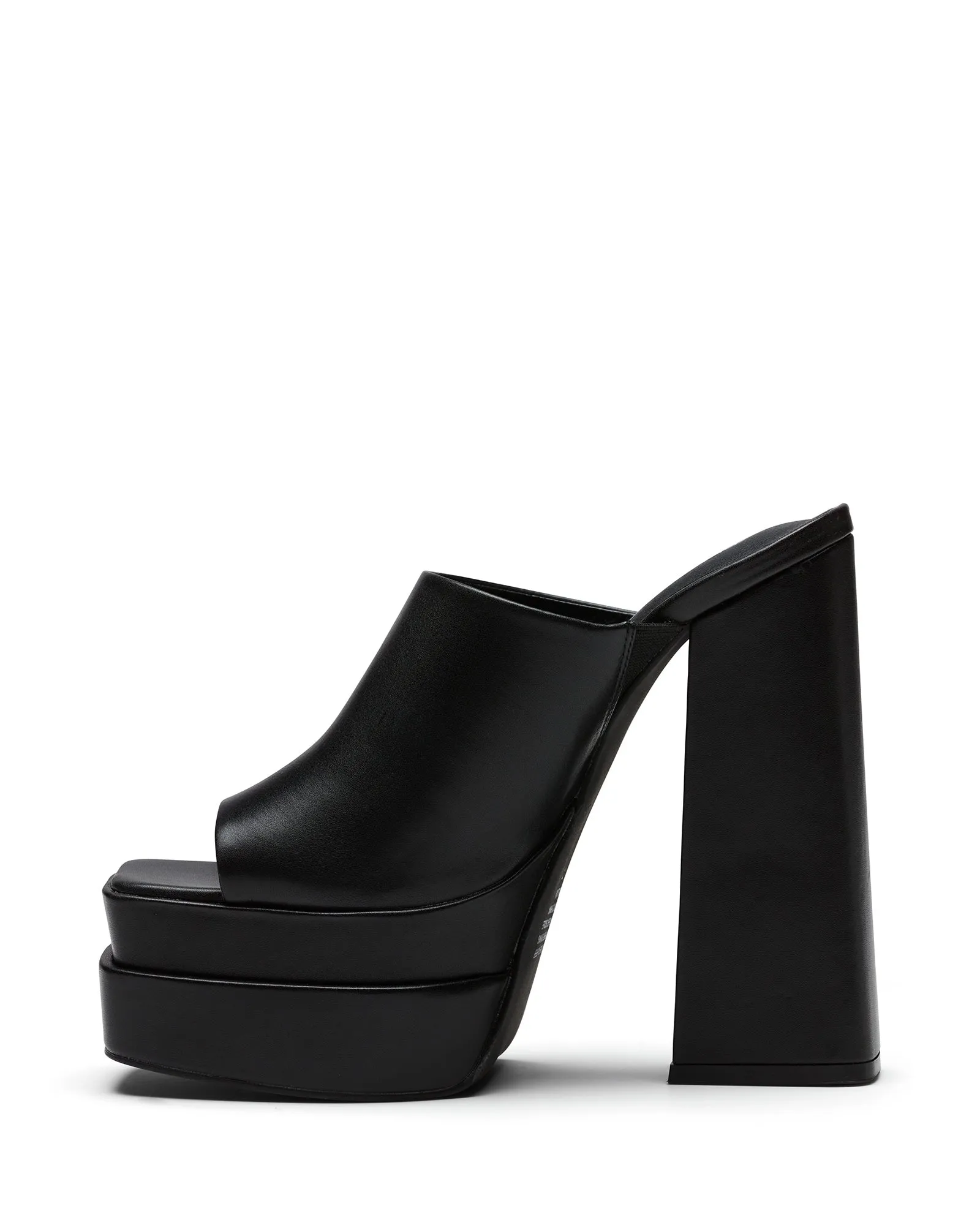 Villain Platform Heel Black