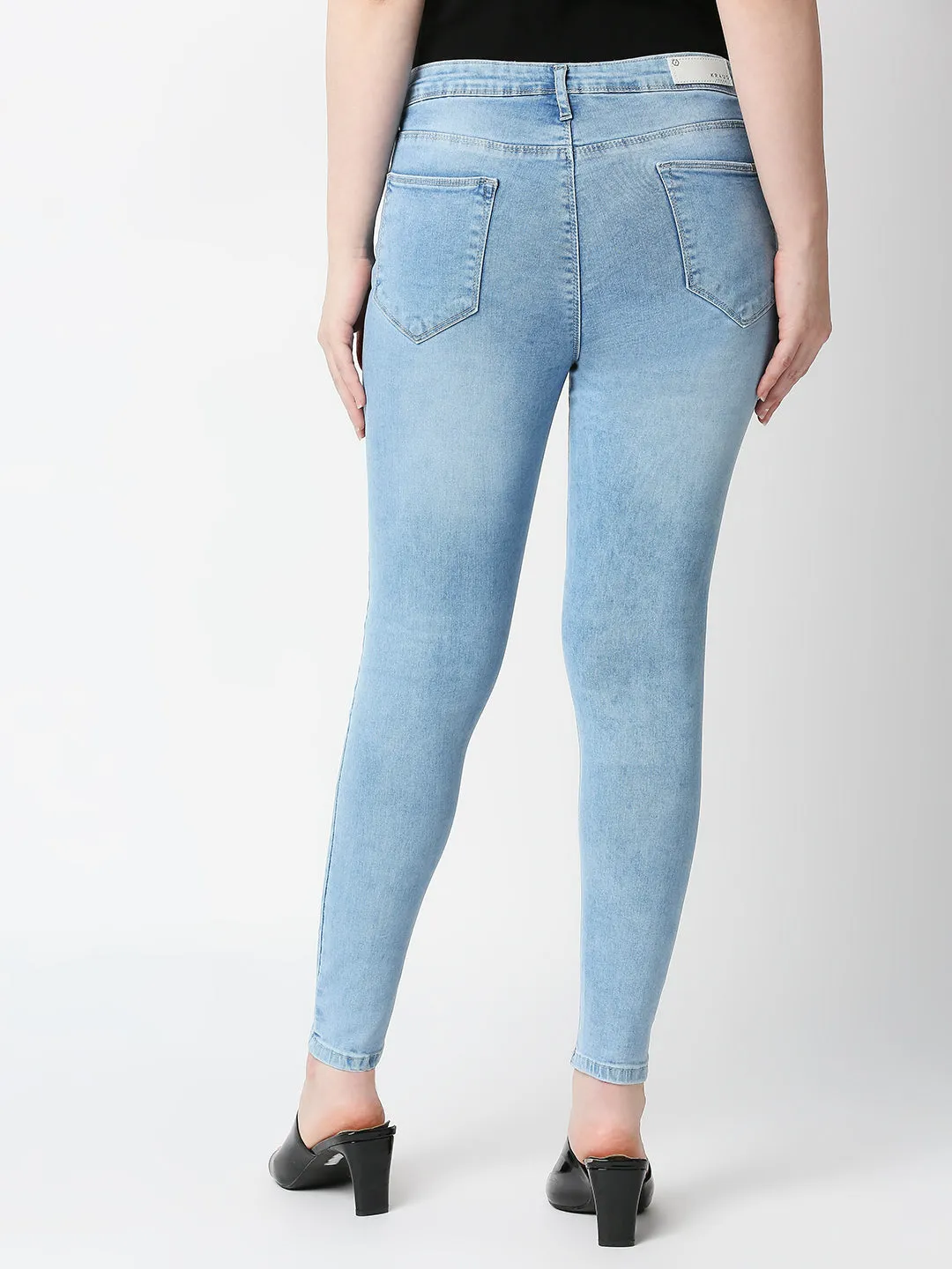 Women High-Rise Skinny Fit Jeans