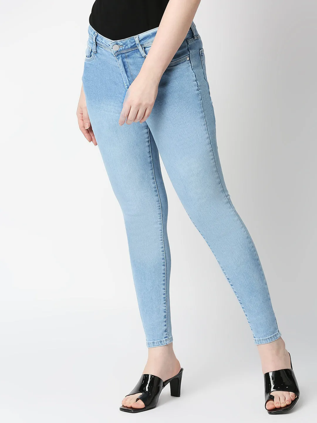 Women High-Rise Skinny Fit Jeans