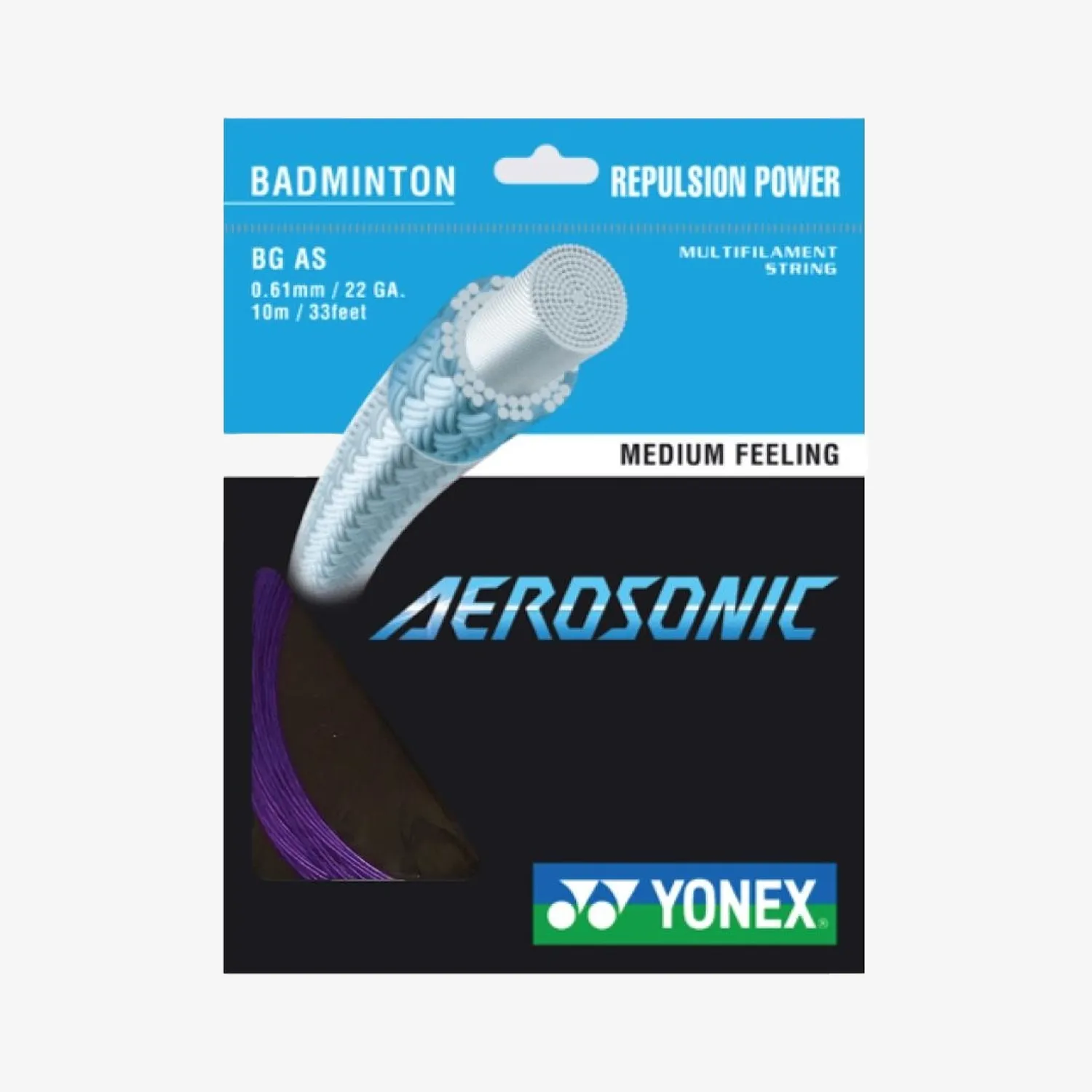 Yonex Aerosonic 10m Badminton String (3 Colors)