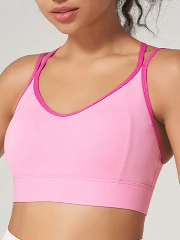 ZASUWA Female Cross Beautify Back Sports Bras